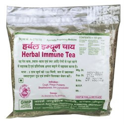 Травяной чай для иммунитета "Adarsh" Herbal Immune Tea 100г фото Травяной чай для иммунитета "Adarsh" Herbal Immune Tea 100г