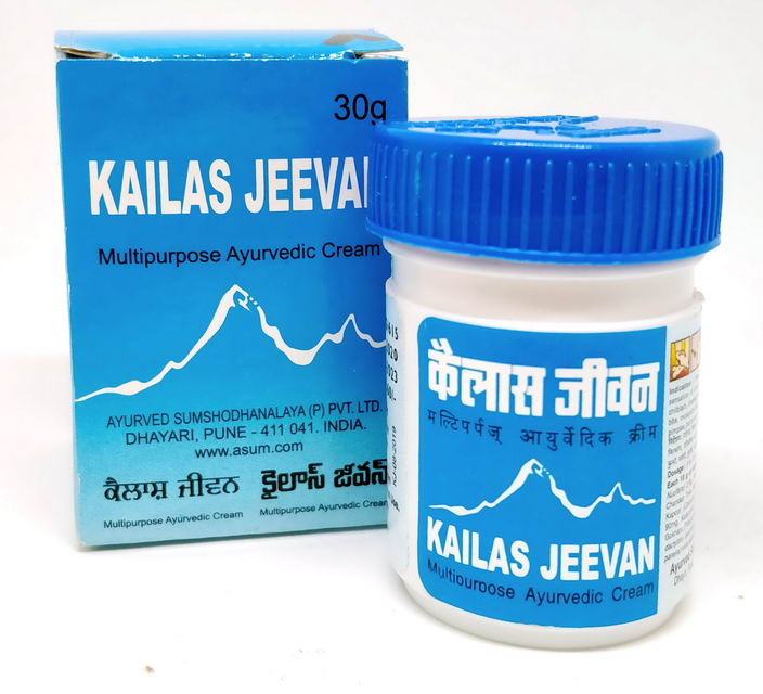 Кайлаш Дживан, 30г, универсальная мазь Kailas Jeevan фото Кайлаш Дживан, 30г, универсальная мазь Kailas Jeevan