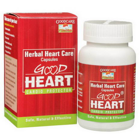 Гуд Харт Goodcare, для здоровья сердца, 60 капсул, Good heart