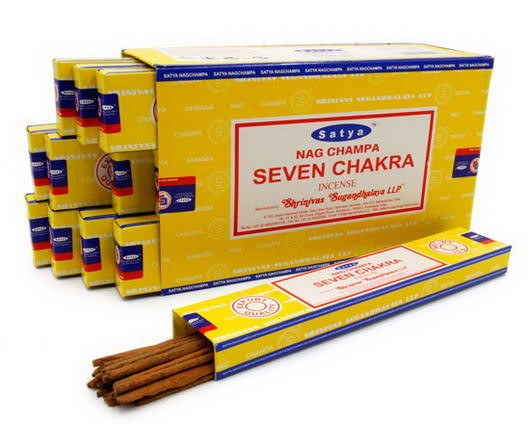 Благовония "Satya" Seven Chakra Седьмая Чакра