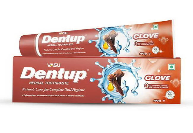 Зубная паста Дентап с гвоздикой "VASU" Dentup Glove Tooth Paste, 100г