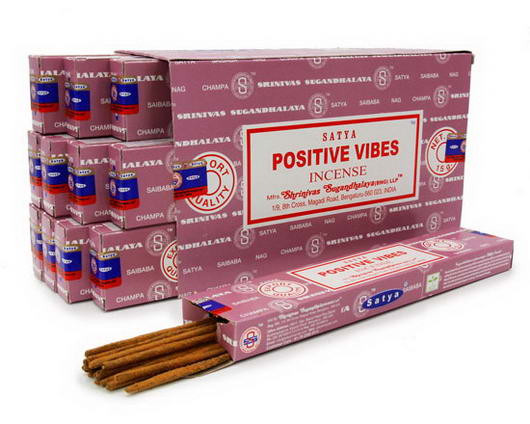 Благовония "Satya" Positive Vibes Позитивные Вибрации