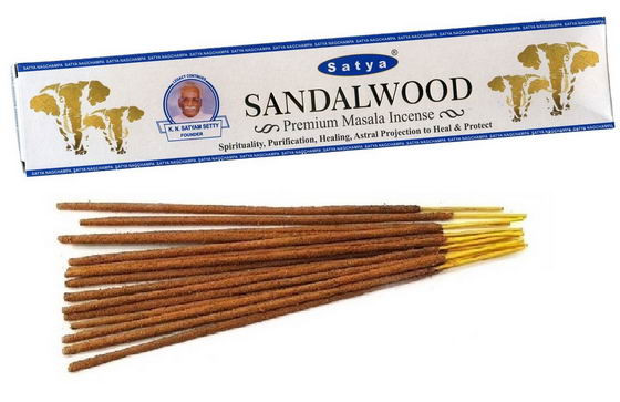 Благовония "Satya" Premium Sandalwood Премиум Сандаловое Дерево