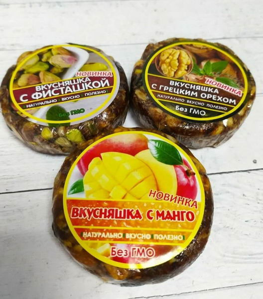 Фруктово-ореховая смесь "Вкусняшка" с Манго, 100г