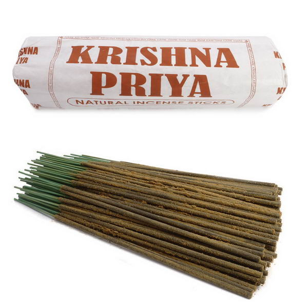 Благовония Вриндаван Krishna Pria Кришна Прия ручная работа 250г фото Благовония Вриндаван Krishna Pria Кришна Прия ручная работа 250г