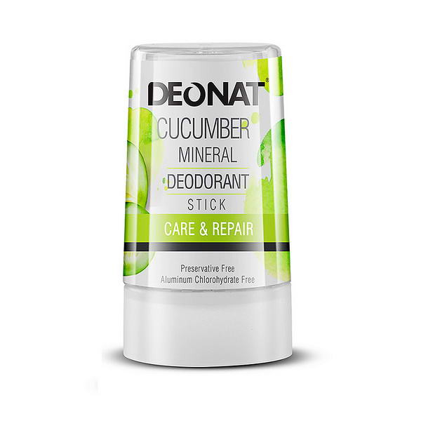Минеральный дезодорант Деонат с Огурцом Deonat Cucumber 40г фото Минеральный дезодорант Деонат с Огурцом Deonat Cucumber