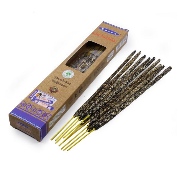 Благовония "Satya" Handrolled Nag Champa Наг Чампа, 9 палочек