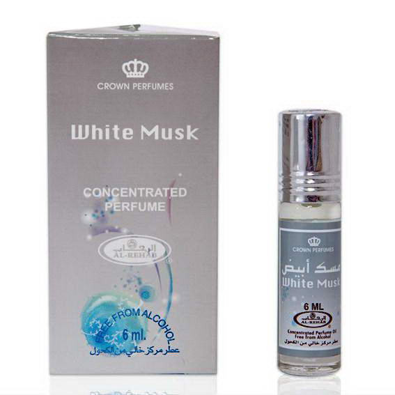 Арабское парфюмерное масло White Musk "Al Rehab", 6мл фото Арабское парфюмерное масло White Musk "Al Rehab", 6мл