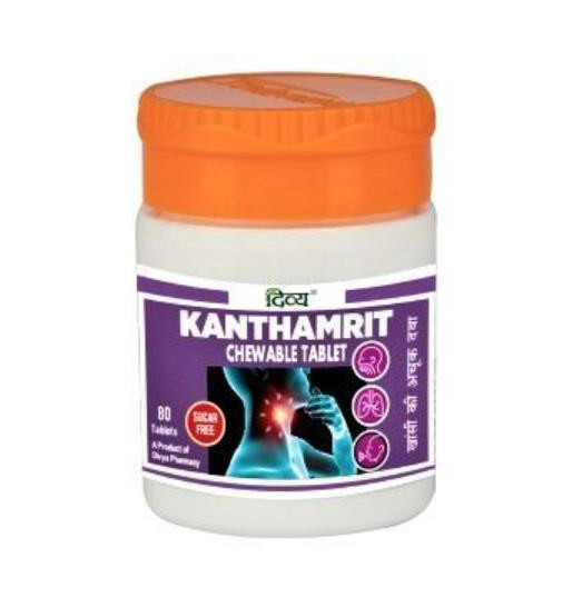 Кантамрит, драже от кашля, 80шт "Patanjali" Kanthamrit Chewable фото Кантамрит, драже от кашля, 80шт "Patanjali" Kanthamrit Chewable