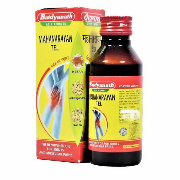 Масло Маханараян "Baidyanath" Mahanarayan, 50мл